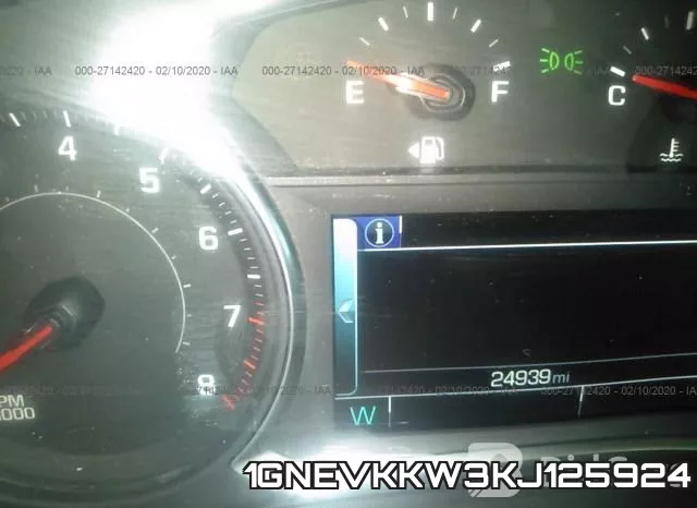 1GNEVKKW3KJ125924 фото 8
