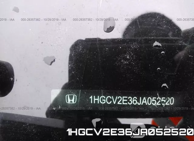 1HGCV2E36JA052520 фото 10