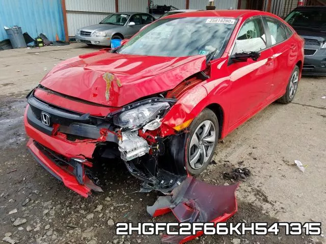 2HGFC2F66KH547315 фото 3