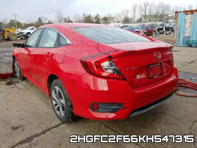 2HGFC2F66KH547315 фото 4