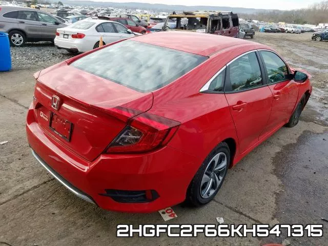 2HGFC2F66KH547315 фото 5