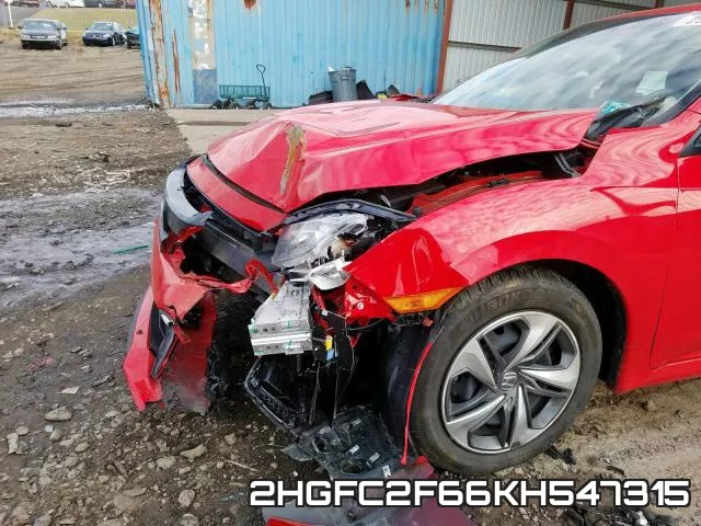 2HGFC2F66KH547315 фото 10