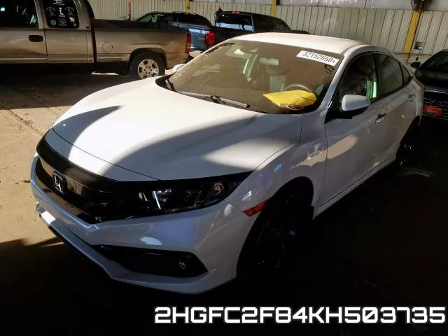 2HGFC2F84KH503735 фото 3