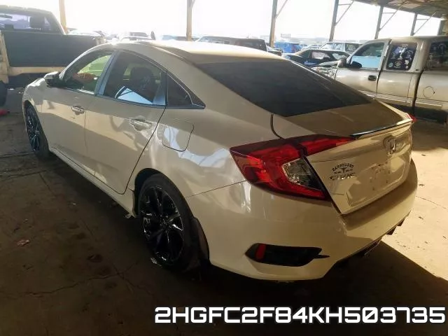 2HGFC2F84KH503735 фото 4