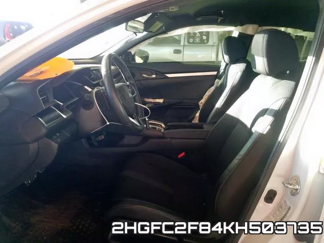 2HGFC2F84KH503735 фото 6