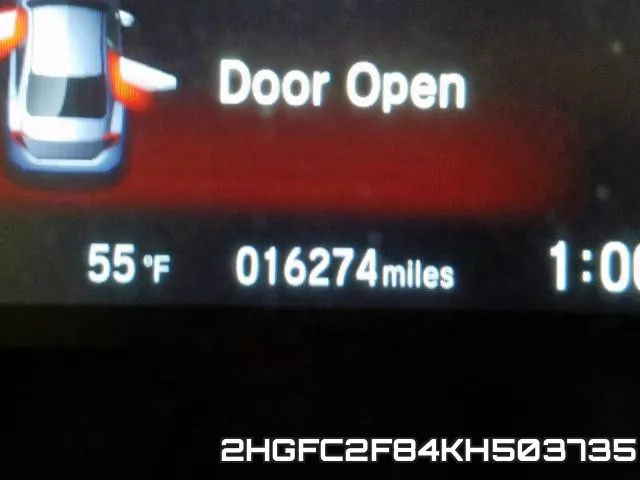 2HGFC2F84KH503735 фото 9