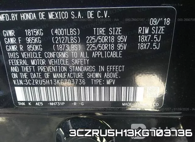 3CZRU5H13KG703736 фото 10