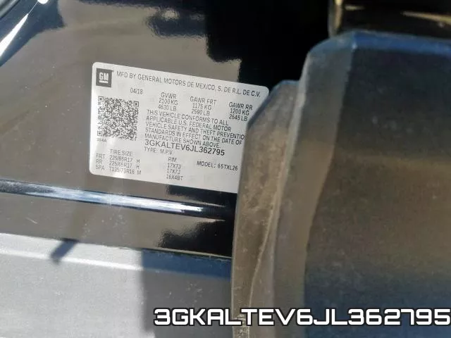 3GKALTEV6JL362795 фото 2