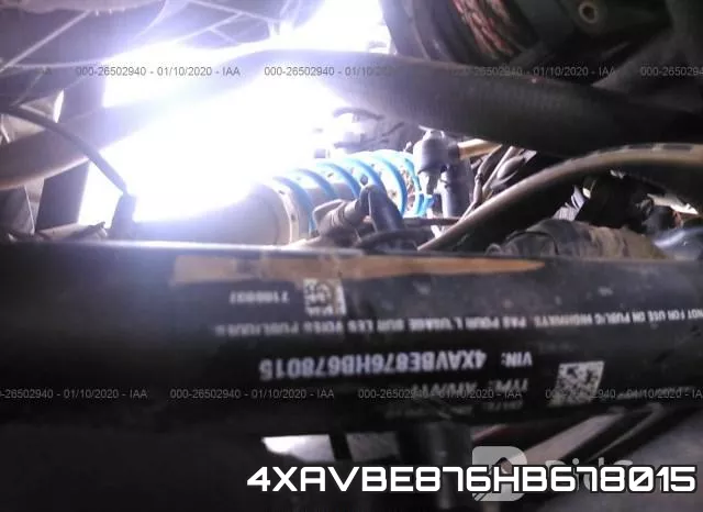 4XAVBE876HB678015 фото 2