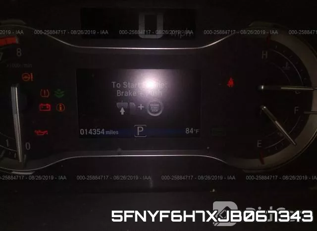 5FNYF6H7XJB067343 фото 8