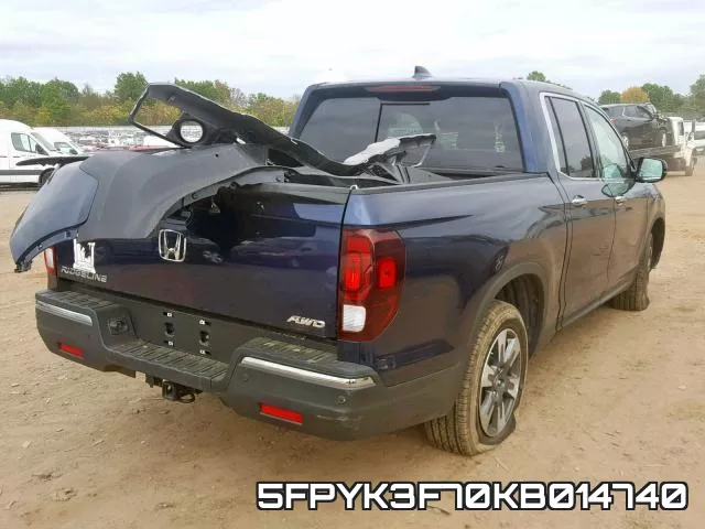 5FPYK3F70KB014740 фото 5