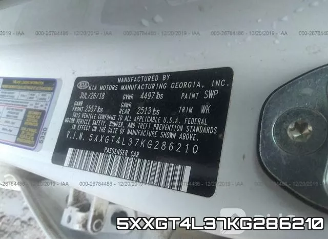 5XXGT4L37KG286210 фото 10