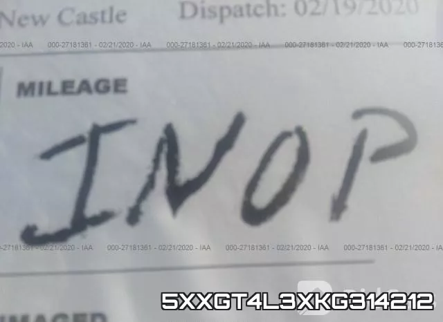 5XXGT4L3XKG314212 фото 8