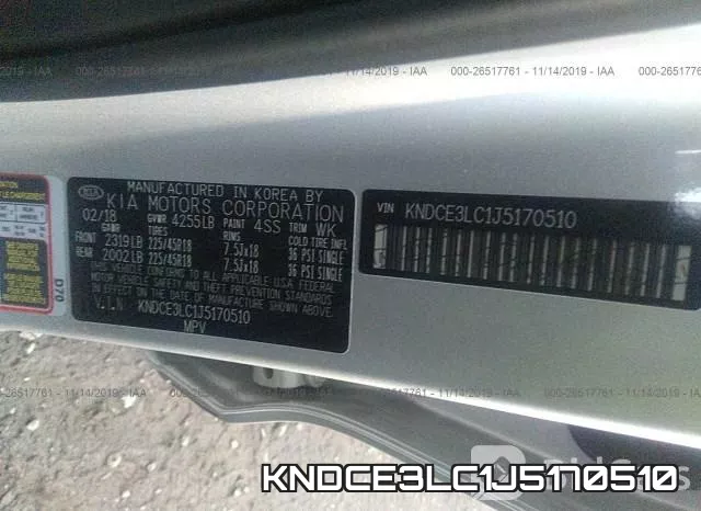 KNDCE3LC1J5170510 фото 10