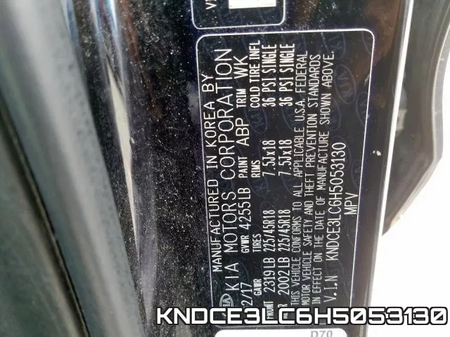 KNDCE3LC6H5053130 фото 2