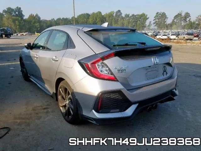 SHHFK7H49JU238368 фото 4