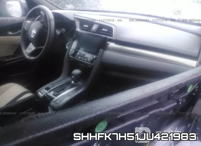 SHHFK7H51JU421983 фото 6