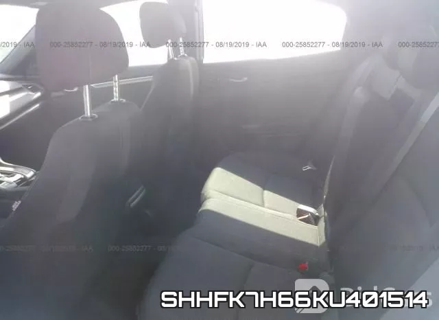 SHHFK7H66KU401514 фото 9