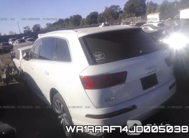 WA1AAAF74JD005038 фото 4