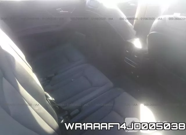 WA1AAAF74JD005038 фото 9