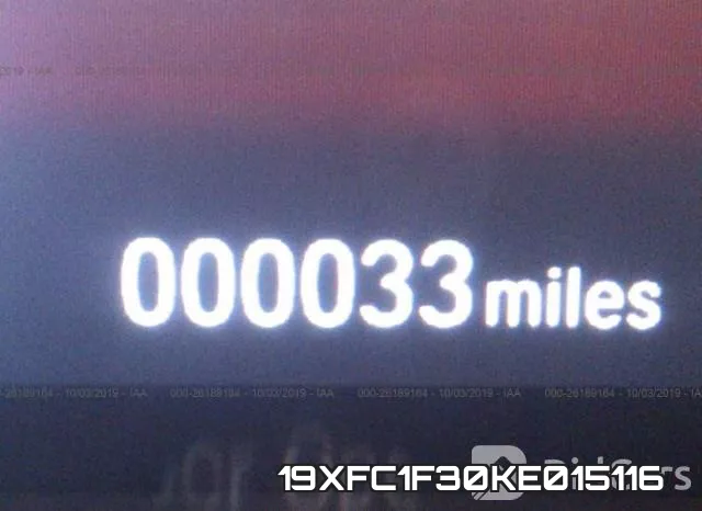 19XFC1F30KE015116 фото 8