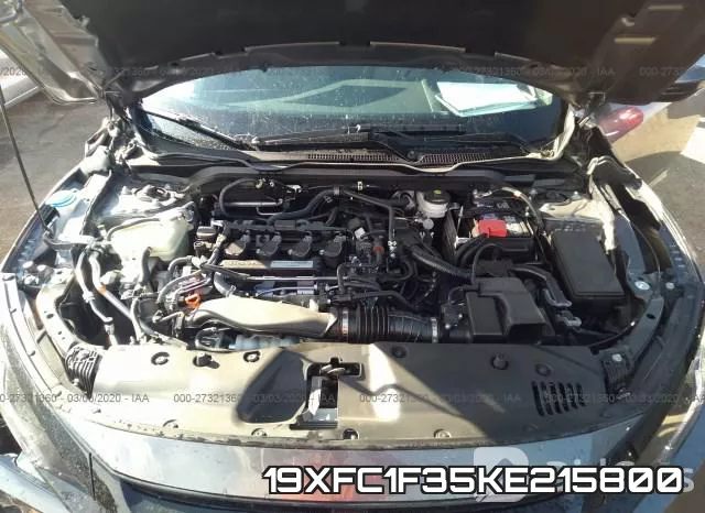 19XFC1F35KE215800 фото 2
