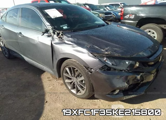 19XFC1F35KE215800 фото 7