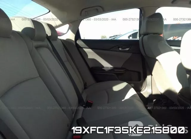 19XFC1F35KE215800 фото 9