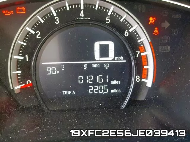 19XFC2E56JE039413 фото 9