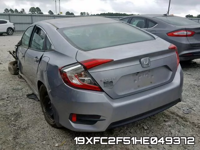 19XFC2F51HE049372 фото 4