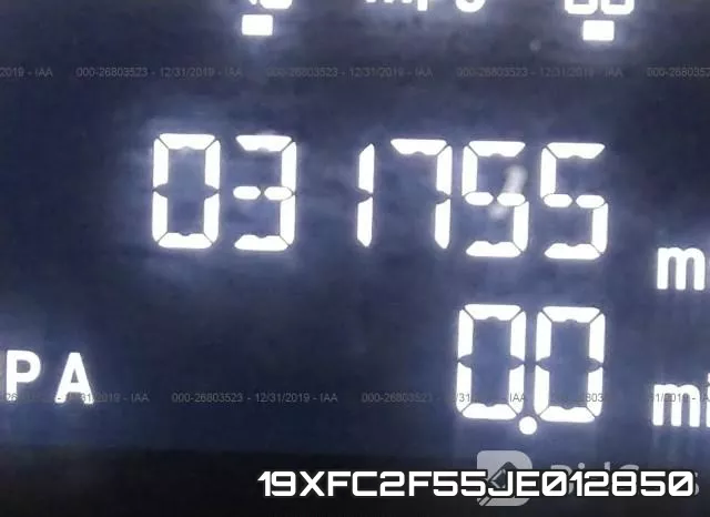 19XFC2F55JE012850 фото 8