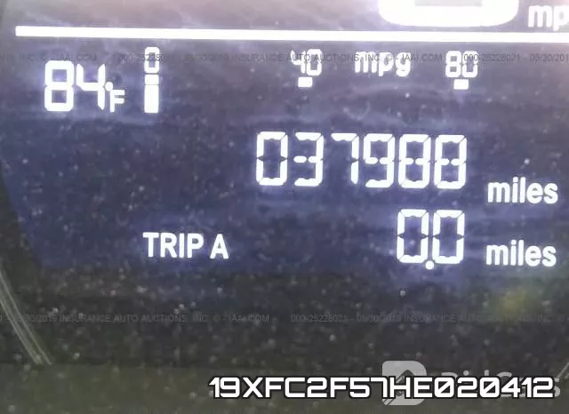 19XFC2F57HE020412 фото 8