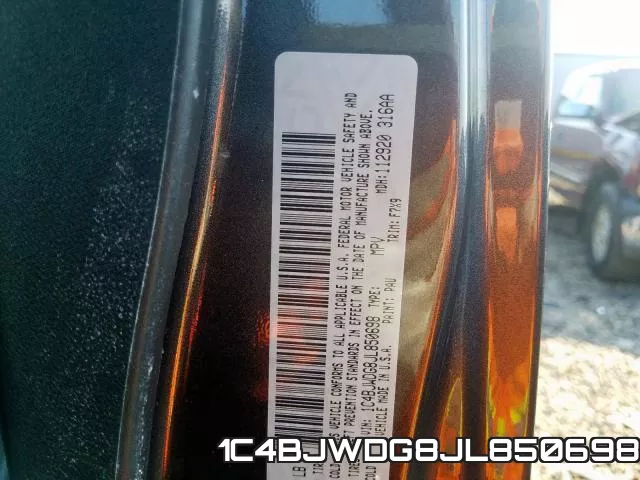 1C4BJWDG8JL850698 фото 2