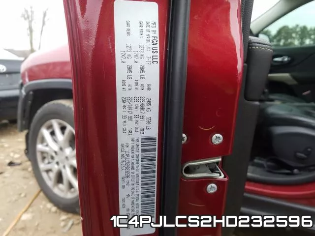 1C4PJLCS2HD232596 фото 2