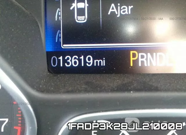 1FADP3K28JL210008 фото 8