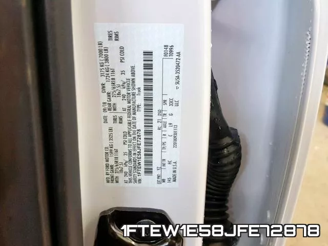 1FTEW1E58JFE72878 фото 2