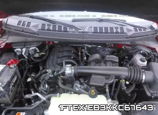 1FTEX1EB3KKC67643 фото 2