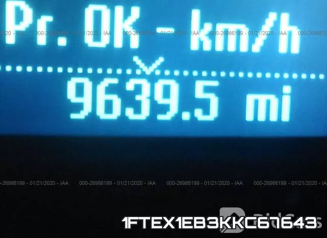 1FTEX1EB3KKC67643 фото 8