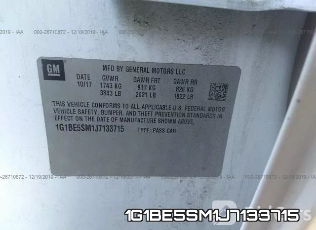 1G1BE5SM1J7133715 фото 10