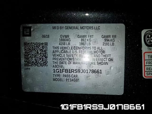 1G1FB1RS9J0178661 фото 2