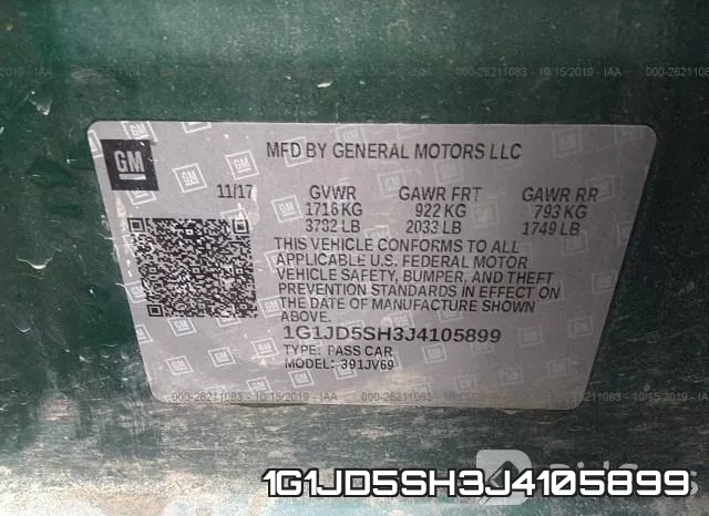 1G1JD5SH3J4105899 фото 10