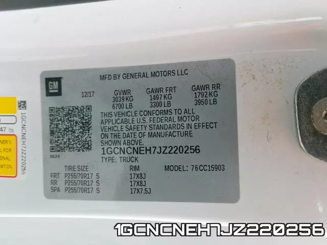 1GCNCNEH7JZ220256 фото 2