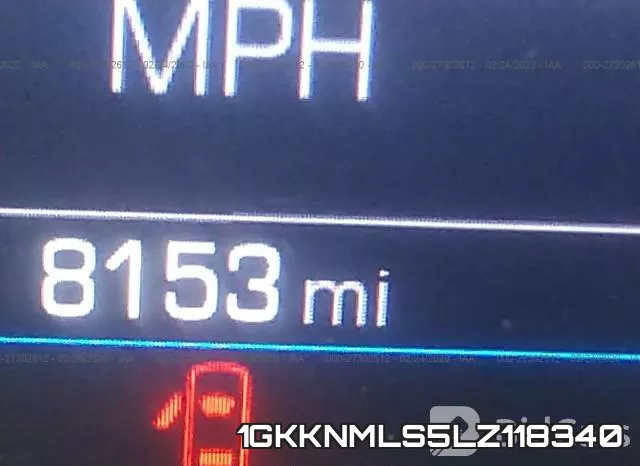 1GKKNMLS5LZ118340 фото 8