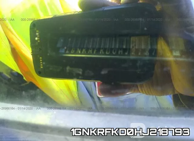 1GNKRFKD0HJ218793 фото 10
