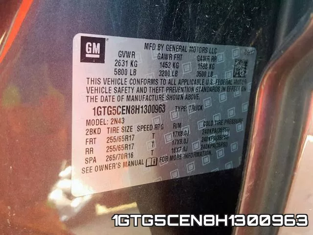 1GTG5CEN8H1300963 фото 2