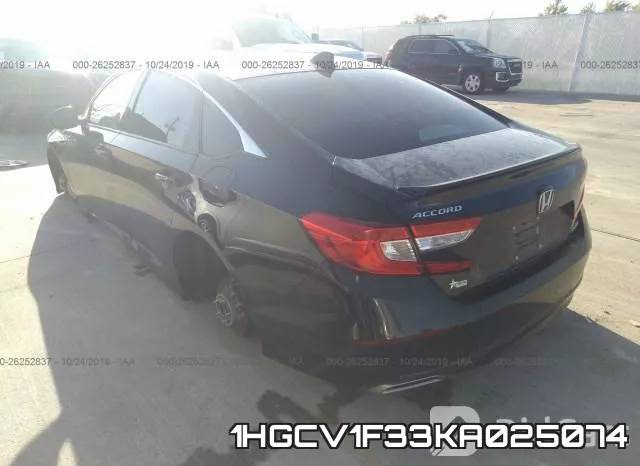 1HGCV1F33KA025074 фото 4