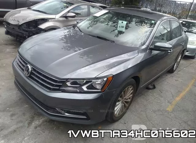 1VWBT7A34HC075602 фото 3