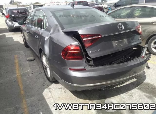 1VWBT7A34HC075602 фото 4
