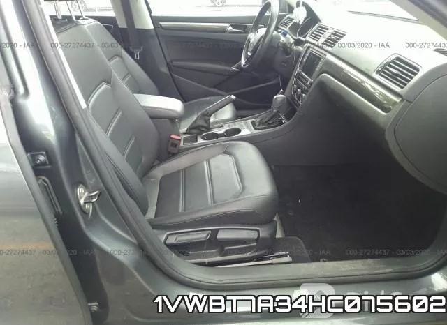 1VWBT7A34HC075602 фото 6