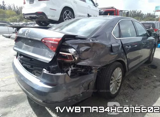 1VWBT7A34HC075602 фото 7